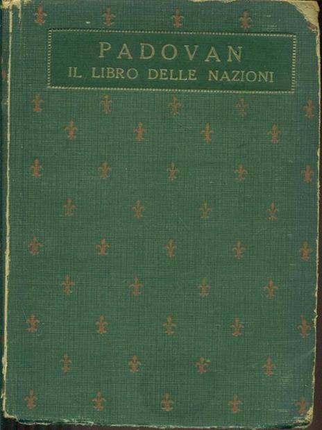 Il libro delle nazioni - Adolfo Padovan - copertina