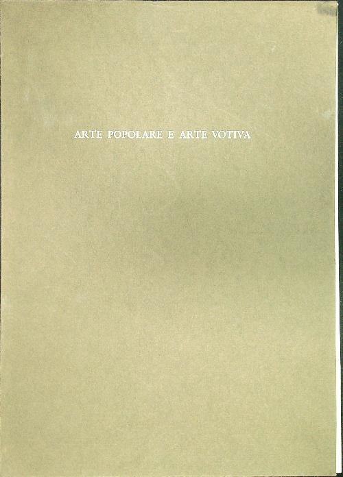 Arte popolare e arte votiva