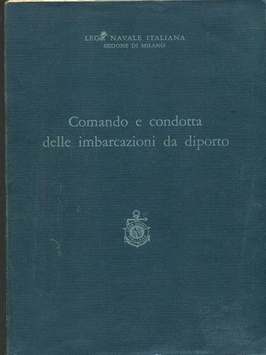 Comando e condotta delle imbarcazioni da diporto - copertina