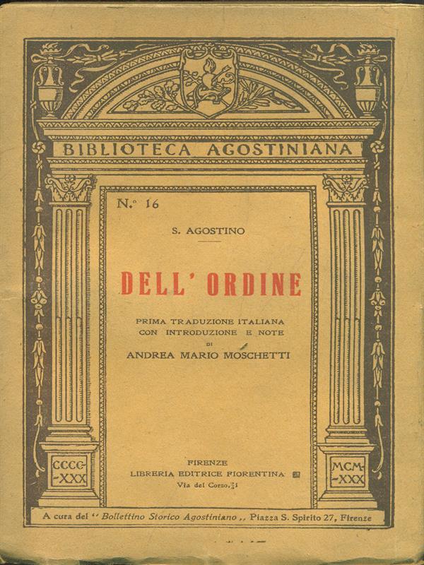 Dell'ordine