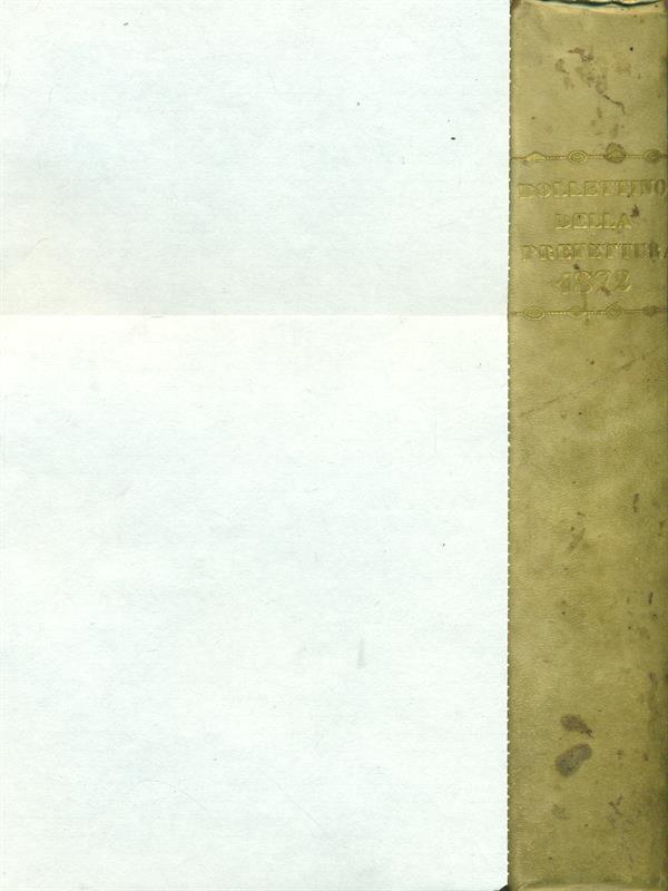 Bollettino della prefettura 1872