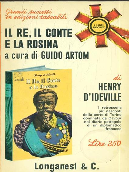 Il re, il conte e la rosina - Henry D'Ideville - copertina