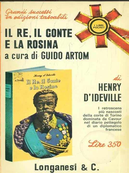 Il re, il conte e la rosina - Henry D'Ideville - copertina