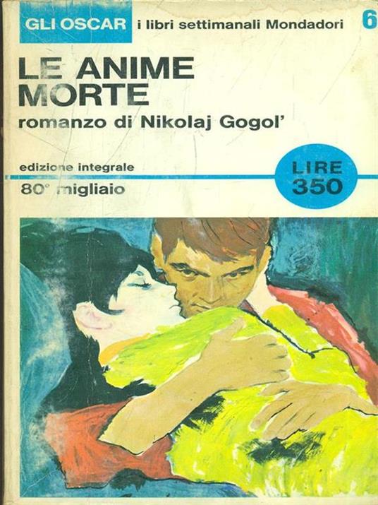 Le anime morte - Nikolaj Gogol' - copertina