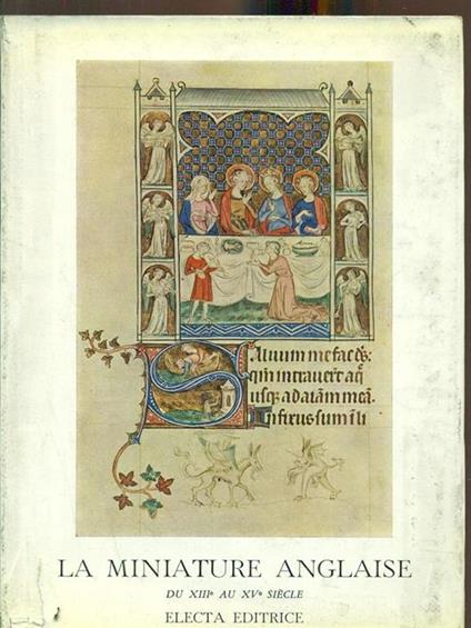 La miniature anglaise du XIII au XV siecle - Margaret Rickert - copertina