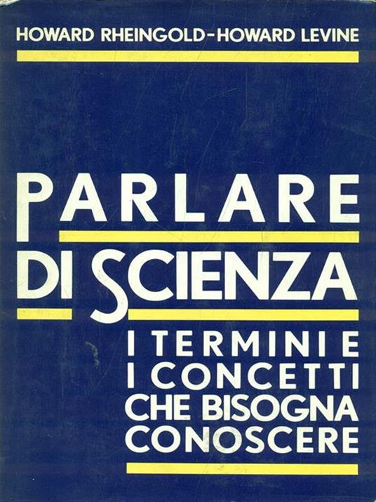 Parlare di scienza - copertina