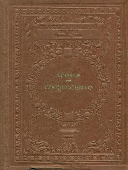 Novelle del Cinquecento - Giuseppe Fatini - copertina