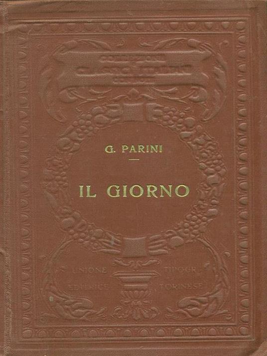 Il giorno - Giuseppe Parini - copertina