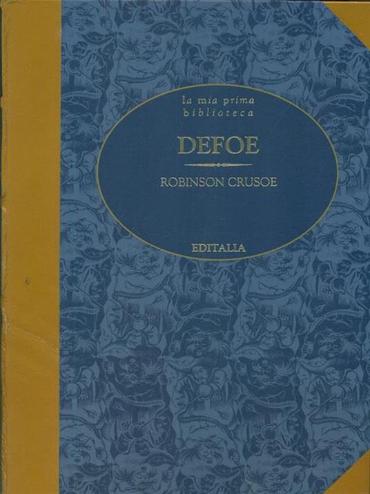 Robinson Crusoe - Daniel Defoe - copertina