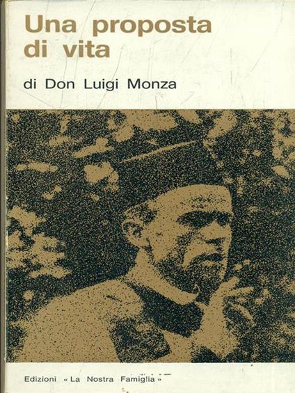 Una proposta di vita - copertina