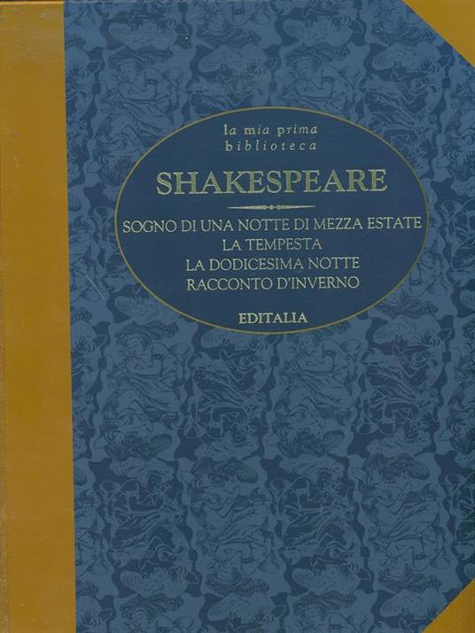 sogno di una notte di mezza estate - Shakespeare - copertina