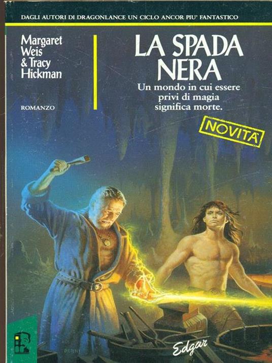 La spada nera - Margaret Weis - copertina