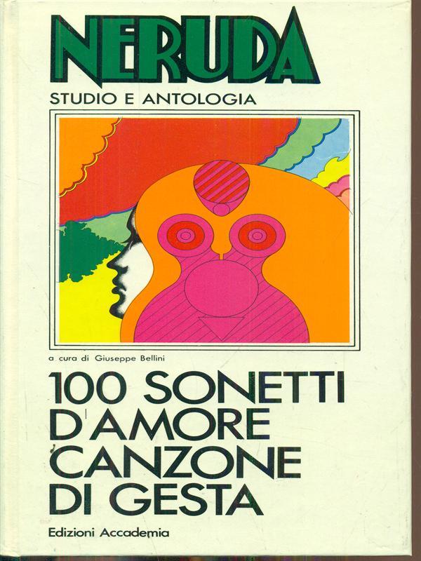 100 sonetti d'amore canzone di gesta