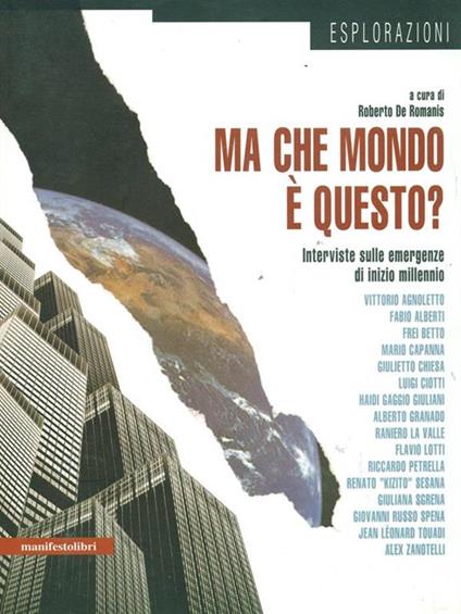 Ma mondo é questo? - Roberto De Romanis - copertina