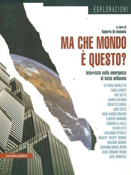 Ma mondo é questo? - Roberto De Romanis - copertina
