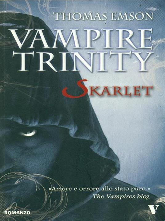 Vampire trinity. Skarlet - Thomas Emson - copertina