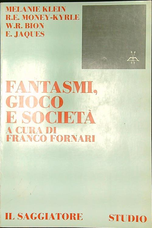 Fantasmi, gioco e società