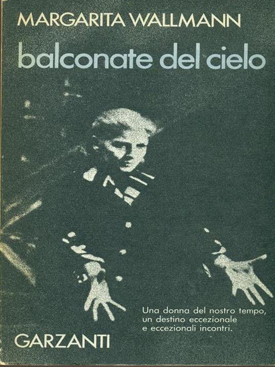 Balconate del cielo - Margarita Wallmann - copertina