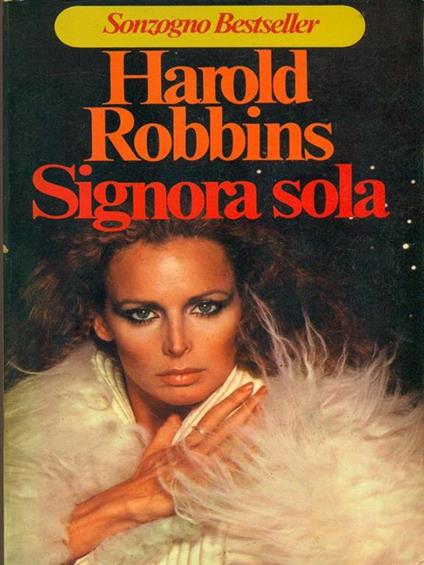 Signora sola - Harold Robbins - copertina