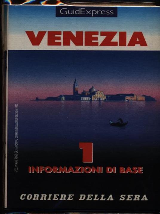 Venezia - copertina