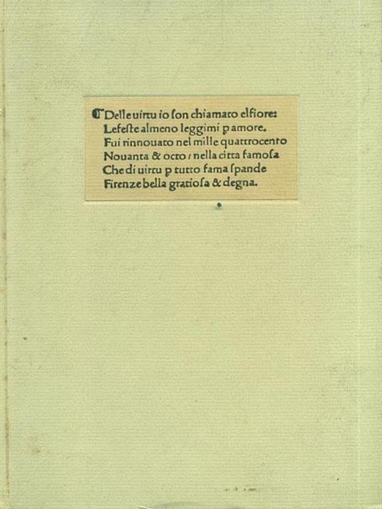 Fior di virtù historiano - copertina