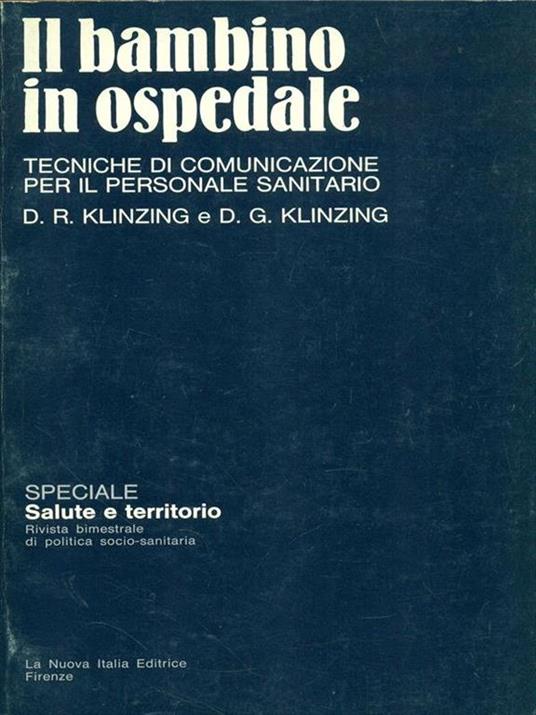 Il bambino in ospedale - copertina