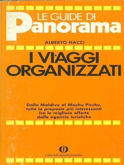 I viaggi organizzati - Alberto Nacci - copertina