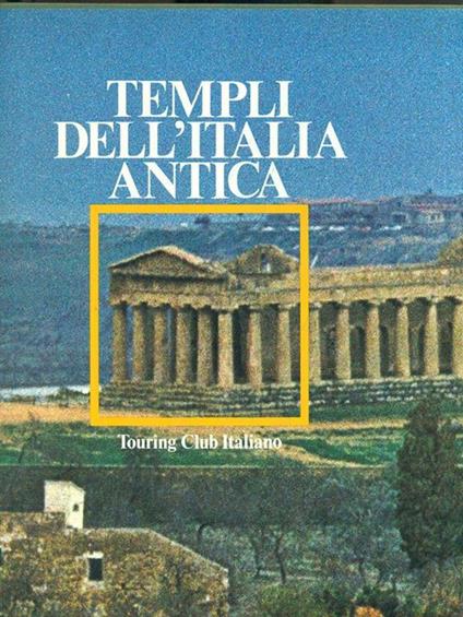 Templi dell'Italia antica - copertina
