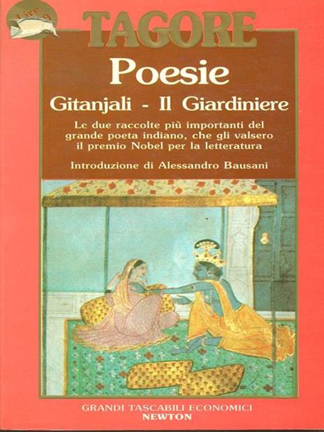 Poesie Gitanjali. Il giardiniere - Rabindranath Tagore - copertina