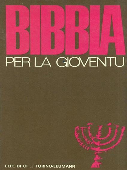 Bibbia per la gioventù - copertina
