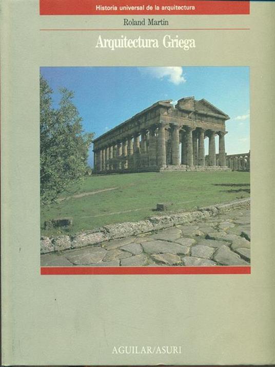 Arquitectura Griega - Roland Martin - copertina