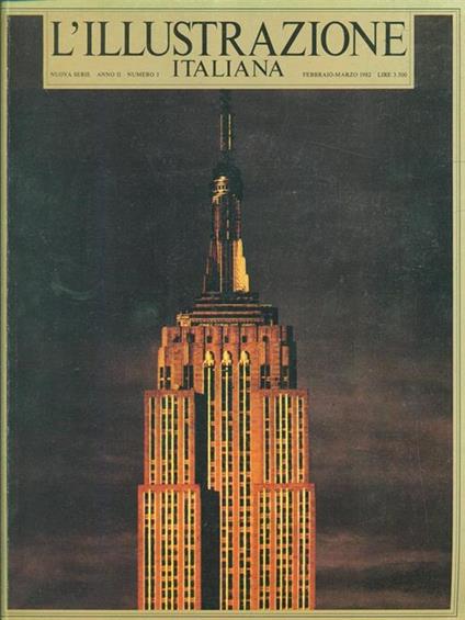 L' illustrazione italiana n.3/1982 - copertina