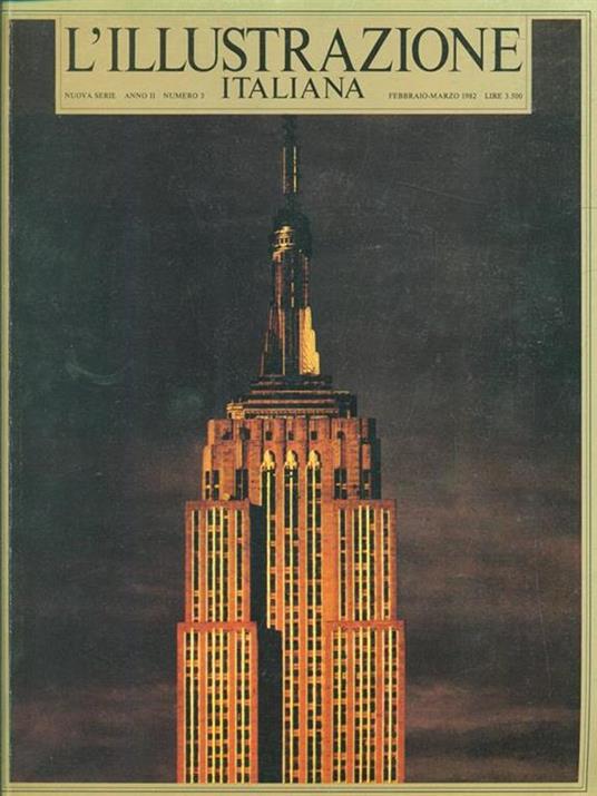 L' illustrazione italiana n.3/1982 - copertina