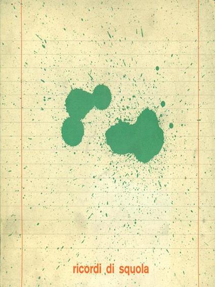 Ricordi di squola - copertina