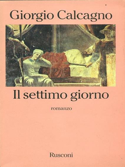 Il settimo giorno - Giorgio Calcagno - copertina