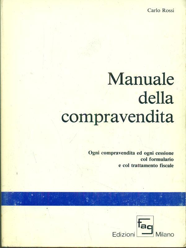Manuale della compravendita