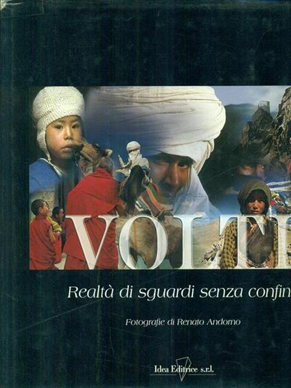 Volti realta di sguardi senza confini - Renato Andorno - copertina