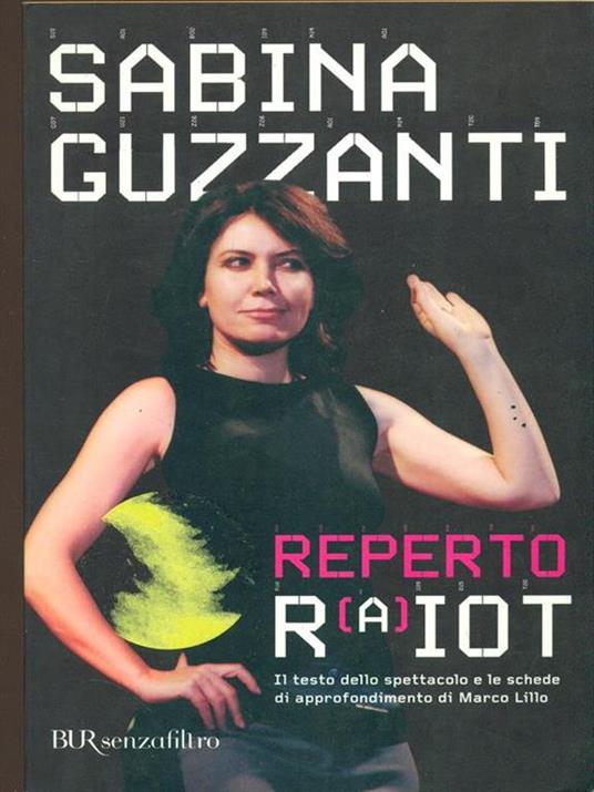 Reperto RaiOt - Sabina Guzzanti - copertina