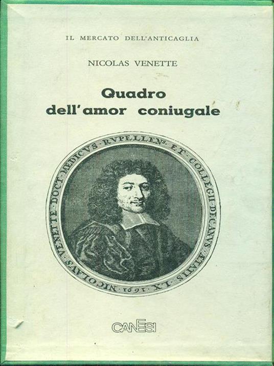Quadro dell'amor coniugale - Nicolas Venette - copertina