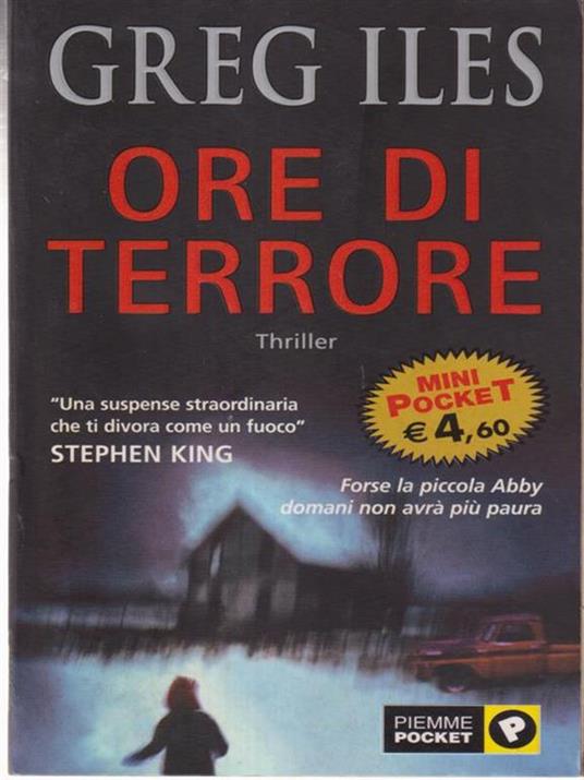 Ore di terrore - Greg Iles - copertina
