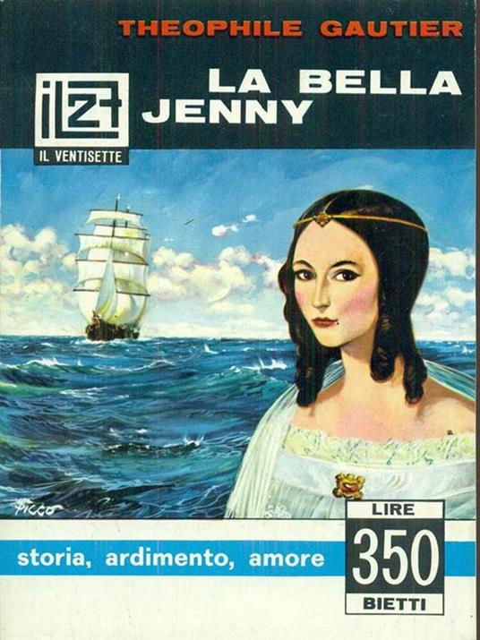 La bella Jenny - Théophile Gautier - copertina