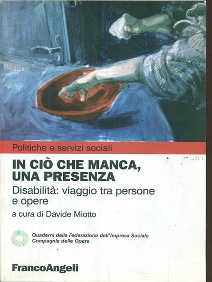 In cio che manca una presenza - copertina