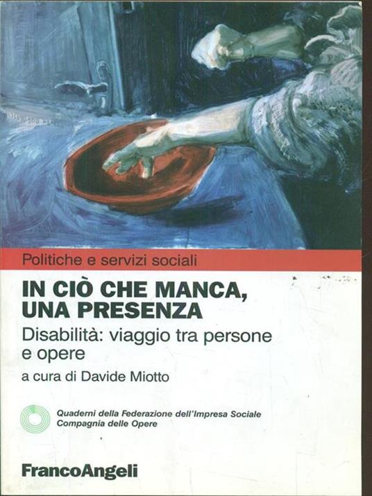 In cio che manca una presenza - copertina