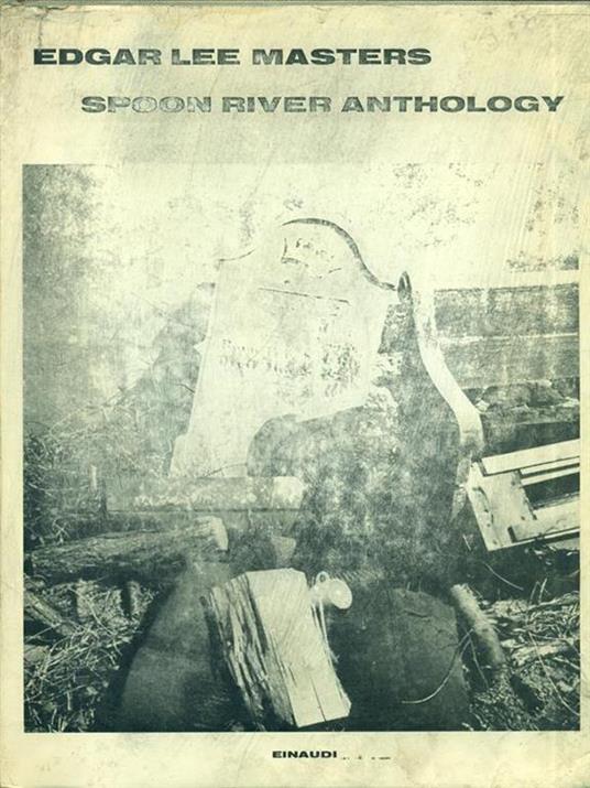 Spoon river anthology - Edgar Lee Masters - copertina