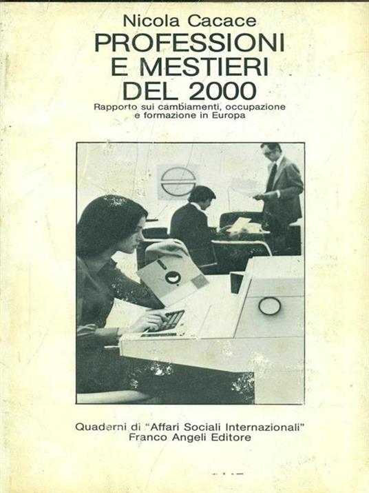 Professioni e mestieri del 2000 - Nicola Cacace - copertina