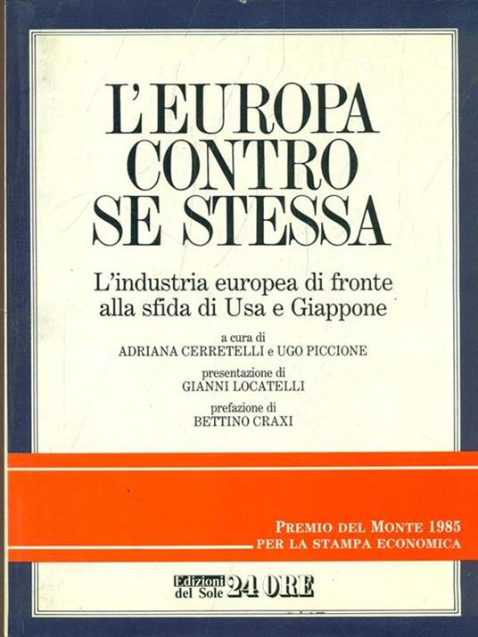L' Europa contro se stessa - copertina