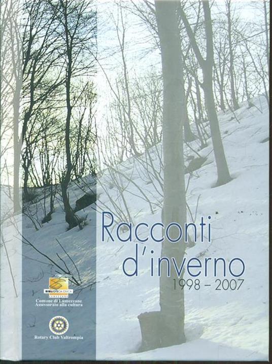 Racconti d'inverno 1998-2007 - copertina