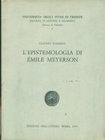 L' epistemologia di Emile Meyerson