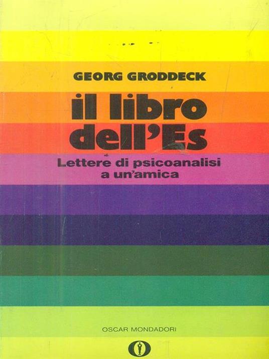 Il libro dell'Es - Georg Groddeck - copertina