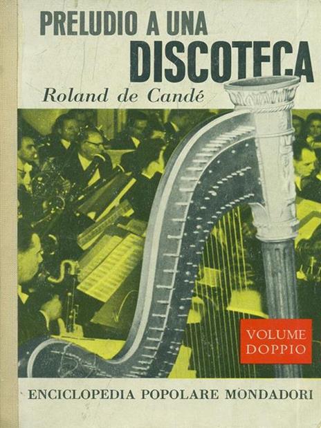 Preludio a una discoteca - Roland de Candé - copertina